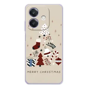 Чехол Санта Клаус для OPPO A3 (Merry Christmas)
