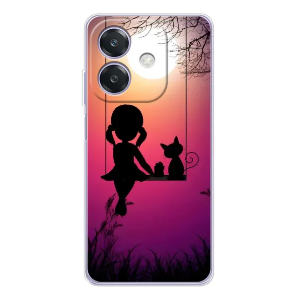 Чехол с рисунком «На качели» для OPPO A3 Чехол с рисунком «На качели» для OPPO A3