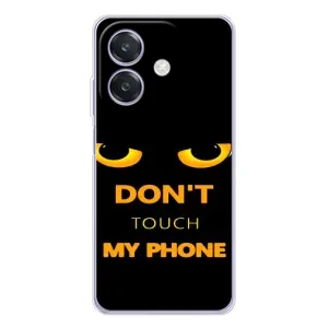 Чохол з Прикольним Принтом на OPPO A3 (Не чіпай мій телефон)