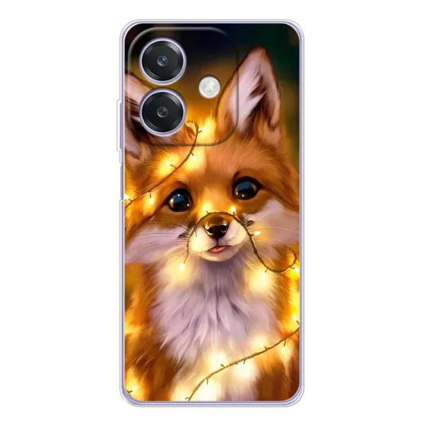 Чехол с рисунком «Новогодний лисенок» для OPPO A3 Чехол с рисунком «Новогодний лисенок» для OPPO A3