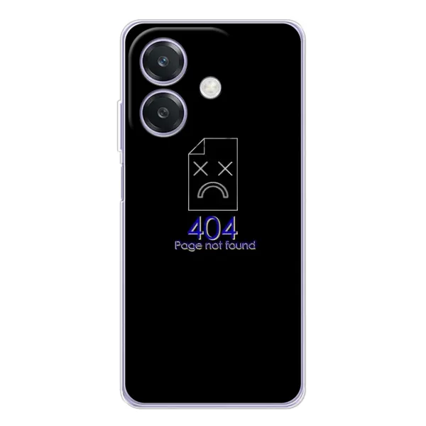 Чехол с рисунком «Ошибка 404» для OPPO A3