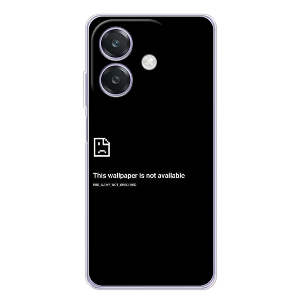 Чехол с рисунком «Ошибка» для OPPO A3