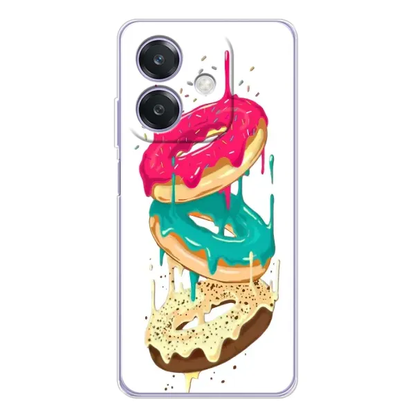 Чехол с рисунком «Сочные пончики» для OPPO A3 Чехол с рисунком «Сочные пончики» для OPPO A3