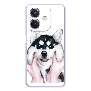 Бампер для OPPO A3 з картинкою "Песики" (Собака Хаскі)