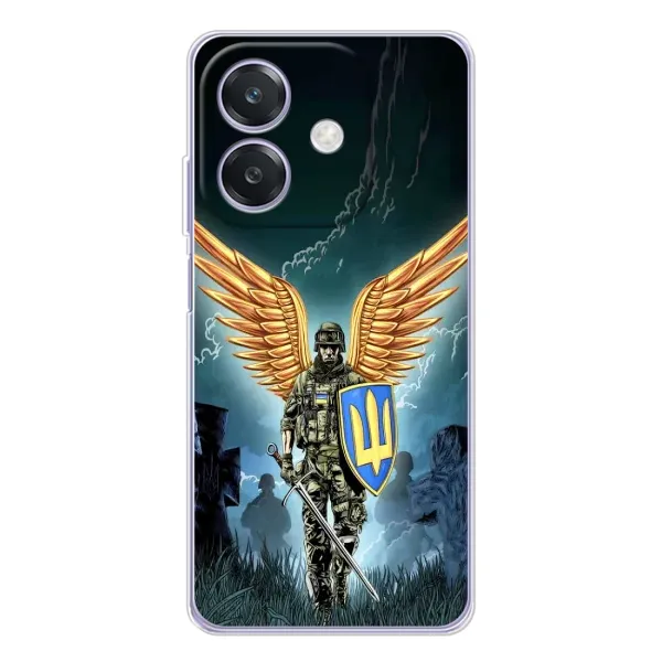Чехол с рисунком «ЗСУ з крильями» для OPPO A3 Чехол с рисунком «ЗСУ з крильями» для OPPO A3