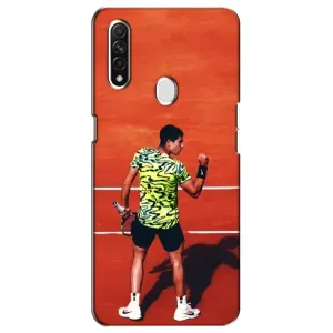 Чехлы с принтом Спортивная тематика для Oppo A31 (Алькарас Теннисист)