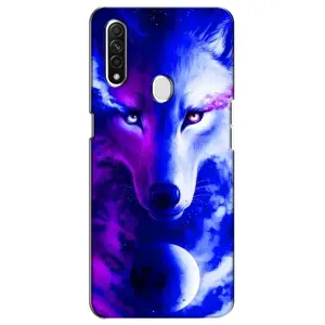 Чехол с Волком на Oppo A31 (Арт-Волк)
