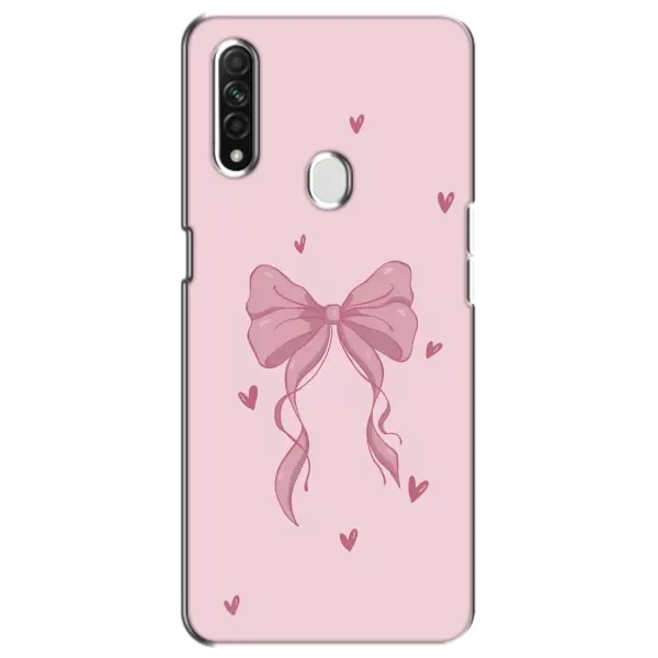 Чехол с рисунком «Бант на розовом» для OPPO A31 Чехол с рисунком «Бант на розовом» для OPPO A31