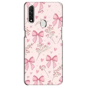 Чехол банты для Oppo A31 (Банты с цветами)