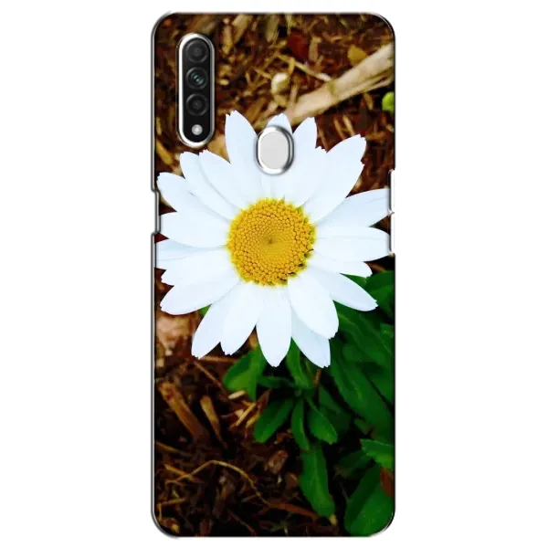 Чехол с рисунком «Белая ромашка» для OPPO A31