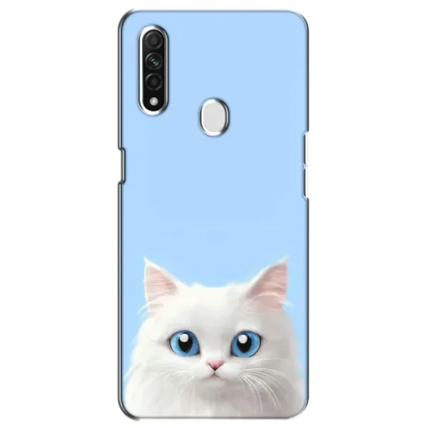 Чехол с рисунком «Белый кот» для OPPO A31 Чехол с рисунком «Белый кот» для OPPO A31