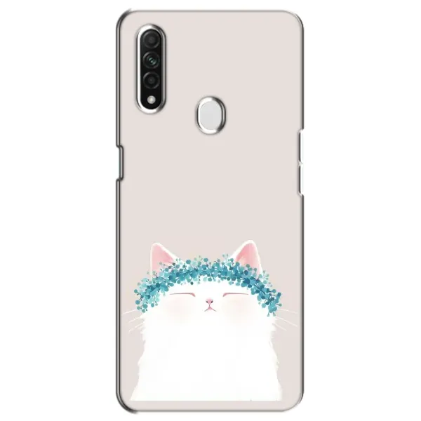 Чехол с рисунком «Белый котик» для OPPO A31 Чехол с рисунком «Белый котик» для OPPO A31