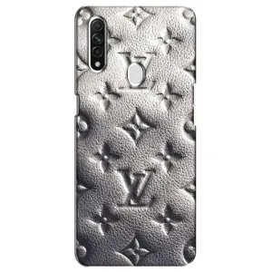 Текстурний Чохол Louis Vuitton для Оппо А31 (Бежевий ЛВ)