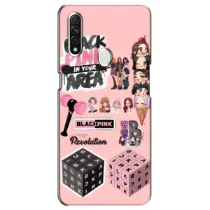 Чохли з картинкою для Oppo A31 (BLACK PINK колаж)