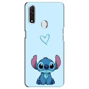 Чохол з малюнком Стіч для OPPO A31 (Блакитний Стіч)