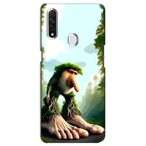 Чехол с мемами тралалело тралала для Oppo A31 (Брр брр патапим)