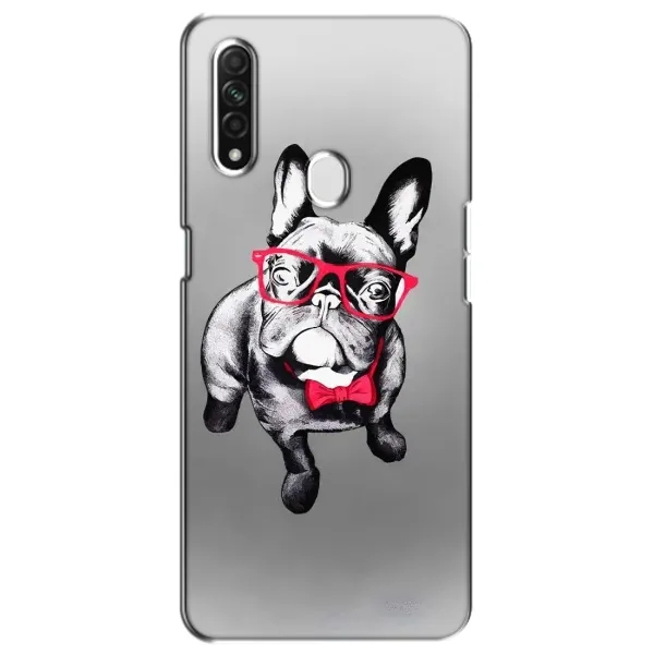 Чехол с рисунком «Бульдог в очках» для OPPO A31 Чехол с рисунком «Бульдог в очках» для OPPO A31