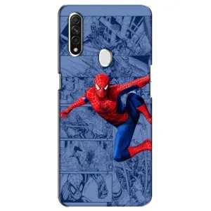 Силіконовий Чохол для Oppo A31 (Людина павук)