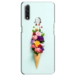 Чохли з тематикою "КВІТИ" на Oppo A31 (Квітка-морозиво)