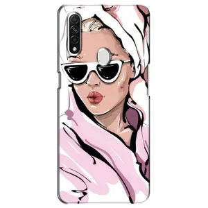 Чохол з картинкою Модні Дівчата Oppo A31 (Дівчина в халаті)