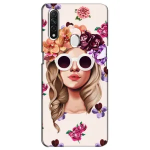 Чохол з картинкою Модні Дівчата Oppo A31 (Дівчина в окулярах)