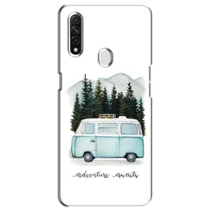 Силіконовий бампер з картинкою машини на Oppo A31 (Будиночок на колесах)
