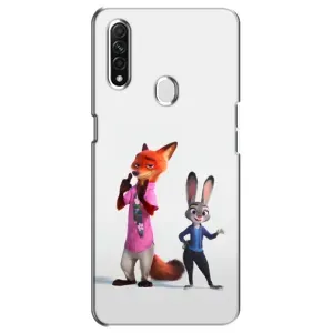 Силіконовий чохол з принтом Зоотрополіс для Oppo A31 (Джуді і Нік)