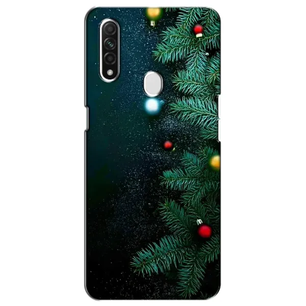 Чехол с рисунком «Елка» для OPPO A31