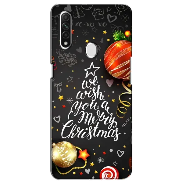 Чехол с рисунком «Елочка» для OPPO A31