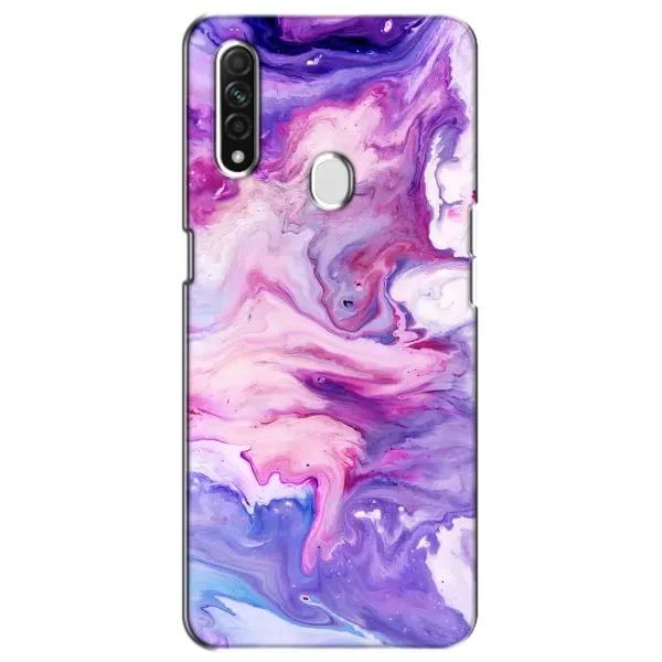 Чехол с рисунком «Фиолетовый мрамор» для OPPO A31 Чехол с рисунком «Фиолетовый мрамор» для OPPO A31