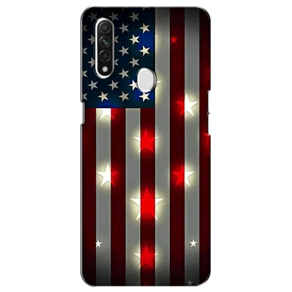 Чехол с рисунком «Флаг США 2» для OPPO A31