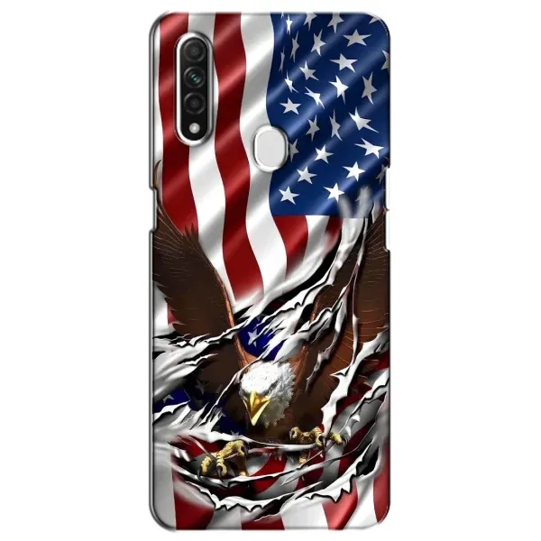 Чехол с рисунком «Флаг USA» для OPPO A31
