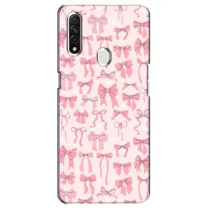 Чехол банты для Oppo A31 (Фон бантики)