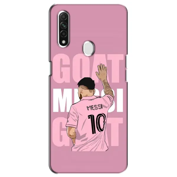 Чехол с рисунком «GOAT MESSI» для OPPO A31