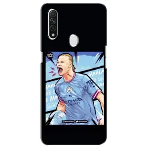 Чехлы с принтом для Oppo A31 Футболист (гол Эрлинг Холланд)