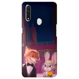 Силіконовий чохол з принтом Зоотрополіс для Oppo A31 (Головні герої)
