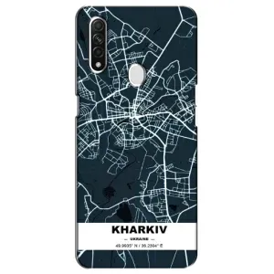 Чехлы силиконовые (Город Харьков) на Оппо А31 (Харьков)