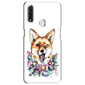 Чехол с Лисичкой для Oppo A31 (Хитрая лиса)