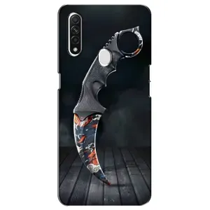 Чехол с рисунком «Кинжал КС ГО» для OPPO A31