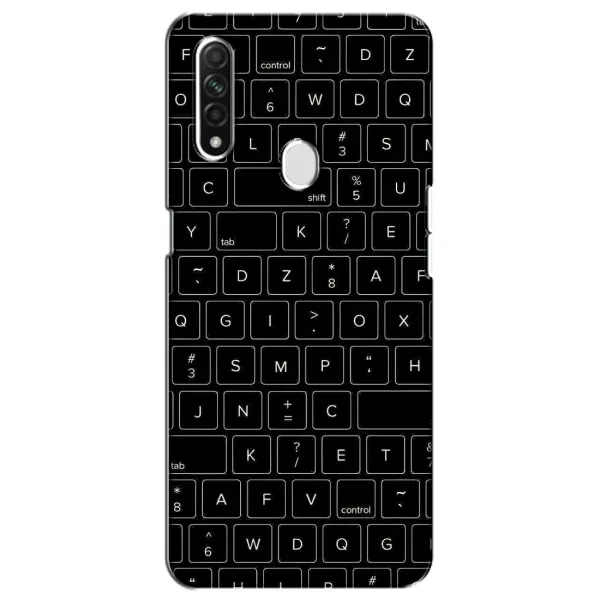 Чехол с рисунком «Клавиатура» для OPPO A31
