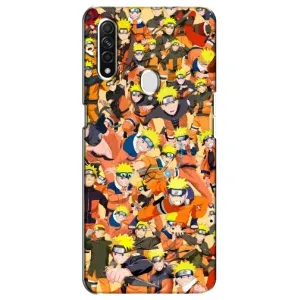 Чохли з принтом НАРУТО на Oppo A31 (Коллаж Наруто)
