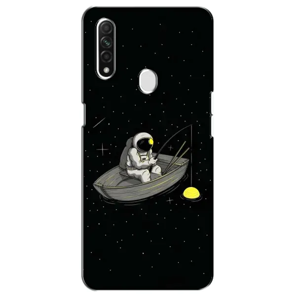 Чехол с рисунком «Космонавт на рыбалке» для OPPO A31 Чехол с рисунком «Космонавт на рыбалке» для OPPO A31