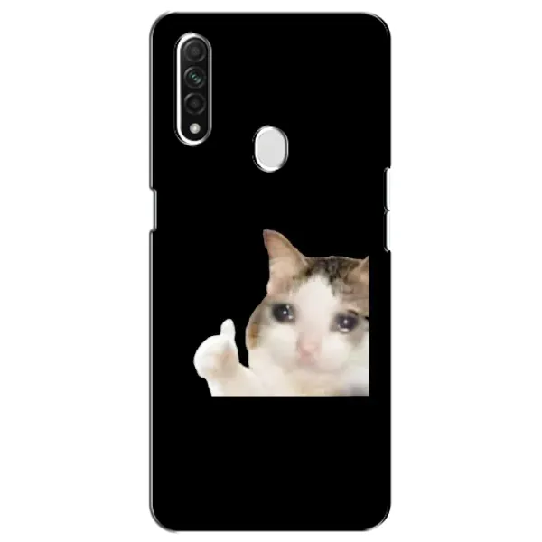 Чехол с рисунком «Кот в слезах» для OPPO A31 Чехол с рисунком «Кот в слезах» для OPPO A31