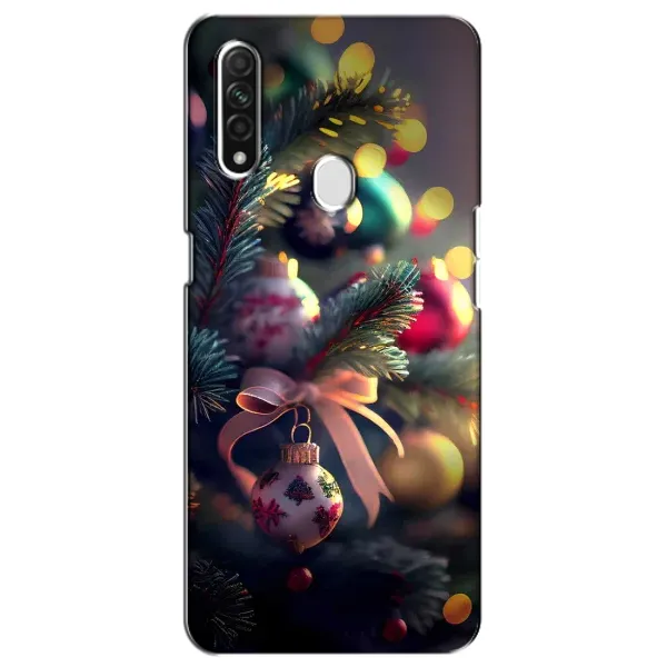 Чехол с рисунком «Красивая елочка» для OPPO A31