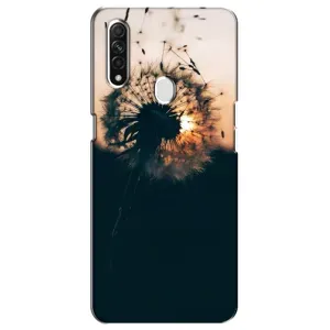 Силіконовий Чохол з кульбабками на Oppo A31 (Гарна кульбабка)
