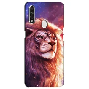 Чехол с картинкой на Oppo A31 (Красочный ЛЕВ)