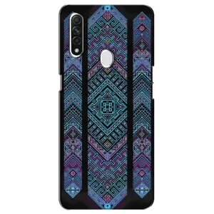 Силиконовый Чехол на Oppo A31 (Крутой орнамент)