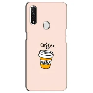 Чехол с изображением вкусной еды для Oppo A31 (Кружка кофе)