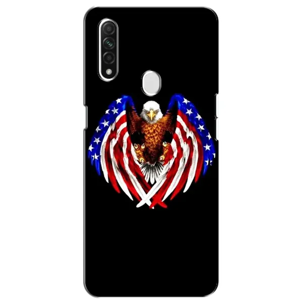 Чехол с рисунком «Крылья США» для OPPO A31