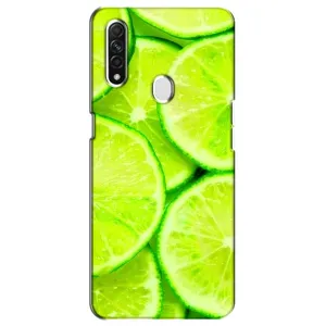 Чехол с изображением вкусной еды для Oppo A31 (Лайм)